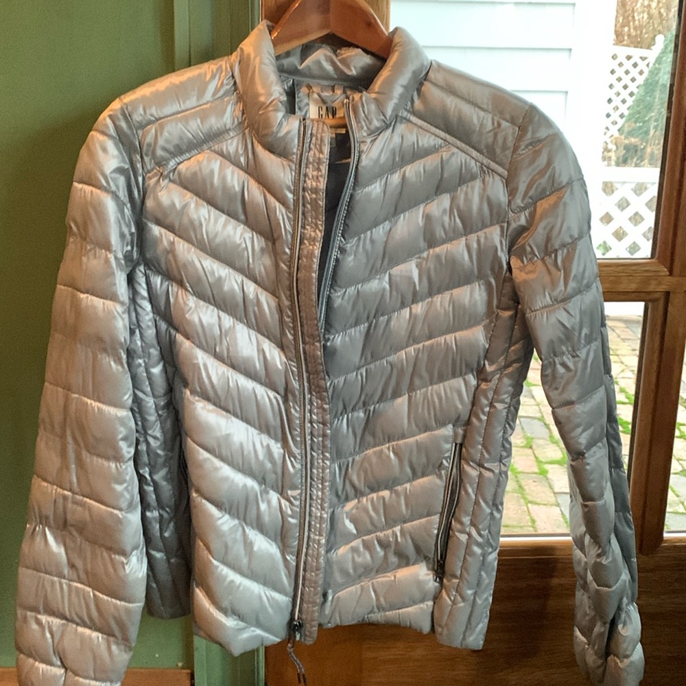 Brand new grey/silver jacket